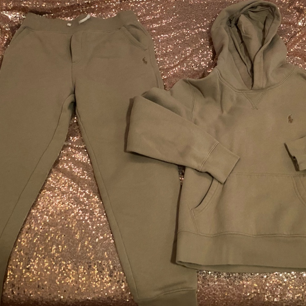 Boys polo sweatsuit